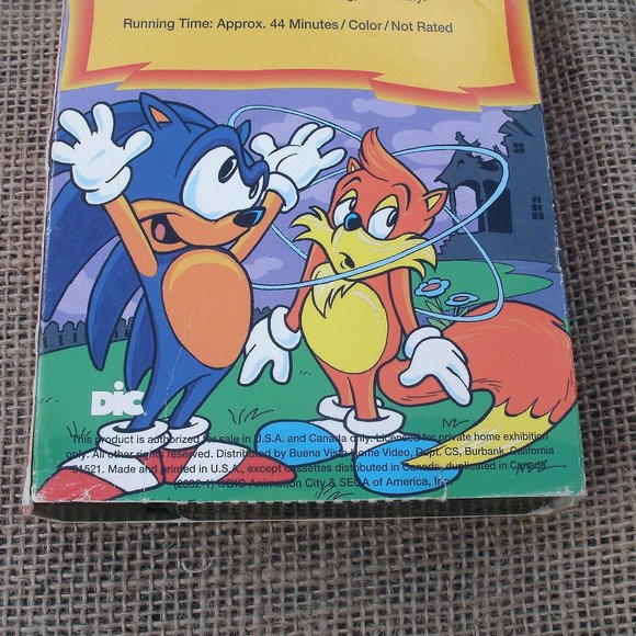 Sonic the Hedgehog Robotnik Express VHS anime tape - Picture 14 of 16